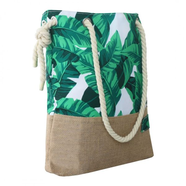 Torba Plażowa Liście Pleciona Pl151 zdjęcie 3