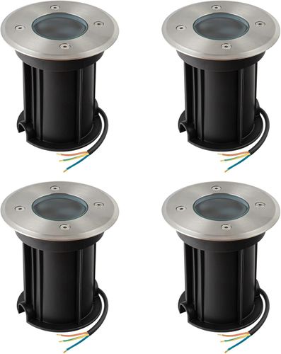 Reflektor ogrodowy URing IP67 LED GU10 230V, okrągły 11x12cm POWYSTAWOWY na Arena.pl