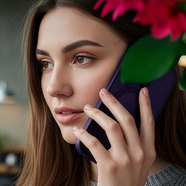 apple iphone 16 - 3mk smoke magcase purple zdjęcie 13
