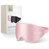 maska do spania na oczy eyeshade sleep mask - różowa