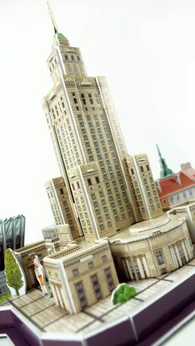 Puzzle 3D 126 elementów. City Line. Warszawa na Arena.pl