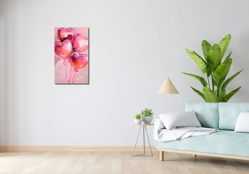 Obraz 40x70cm Miłość w Powietrzu zdjęcie 2