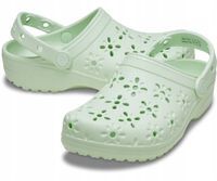 Crocs Damskie Buty Chodaki Klapki Classic Floral Cut Out 210927 Clog 38-39