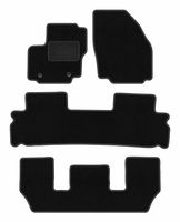 Dywaniki welurowe do: Ford Galaxy MK2 2006-2011 7-osobowy czarne