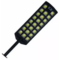 Latarnia lampa solarna 713 COB 950W czujnik ruchu, pilot i mocowanie