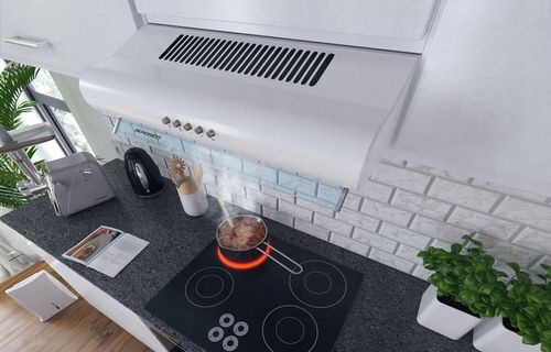 OKAP PODSZAFKOWY KUCHENNY 50cm BERDSEN BIAŁY 10A na Arena.pl