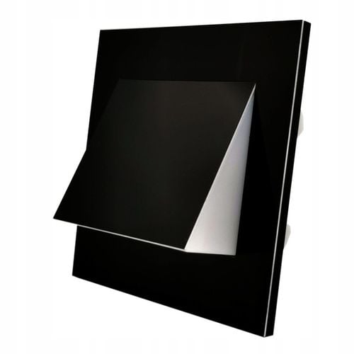 Oświetlenie schodowe oprawa lampka schodowa LED 230V 2W Czarna Q6 Skinder na Arena.pl