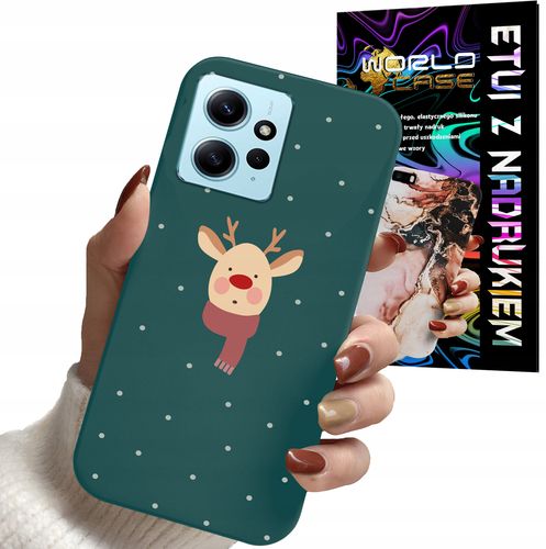 ETUI CASE DO XIAOMI NOTE 12S 4G - ŚWIĄTECZNE WZORY RENIFER MIKOŁAJ PREZENT na Arena.pl