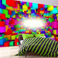 Fototapeta - Światło w geometrii koloru 150x105