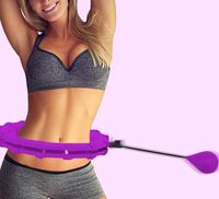 HULA HOP Z MODUŁOWĄ KULĄ OBCIĄŻENIOWĄ DLA DOROSŁYCH DO ĆWICZEŃ FITNESS