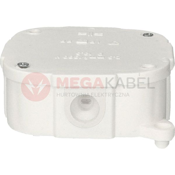 Puszka biała pusta IP44 PP 80x80x30 074-01 ViPlast zdjęcie 3