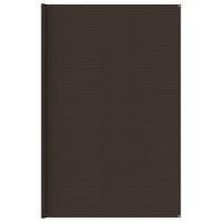 Wykładzina do namiotu, 400 x 400 cm, brązowa