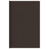 Wykładzina do namiotu, 400 x 400 cm, brązowa