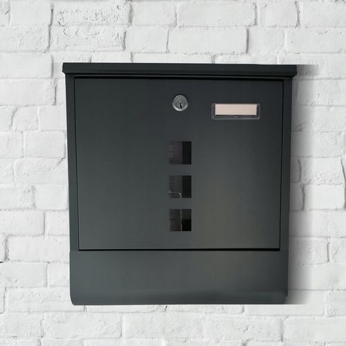Skrzynka na Listy Gazety Pocztę Pocztowa Antracyt Duża Listowa A4 do na Arena.pl
