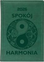 TYGODNIOWY Kalendarz A6 2026 z grawerem książkowy RÓŻNE WZORY NAPIS