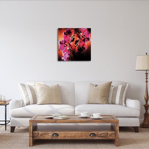 Deco Panel, Różowe storczyki 30x30 na Arena.pl
