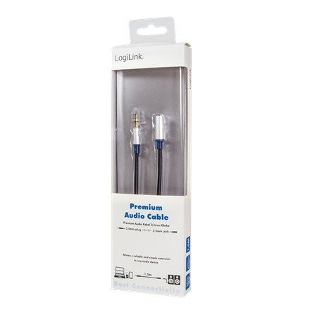 Logilink Premium Audio Cable 3 M, Black na Arena.pl