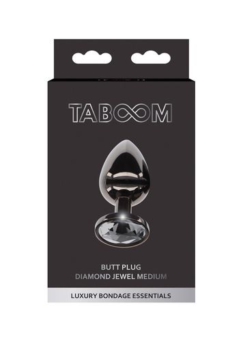 Butt Plug With Diamond Jewel M Black na Arena.pl
