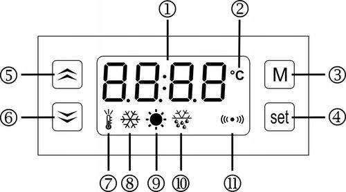 REGULATOR TEMPERATURY TERMOSTAT sterownik czujnik na Arena.pl
