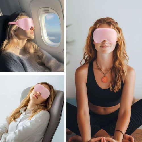 tech-protect eyeshade sleep mask baby pink na Arena.pl