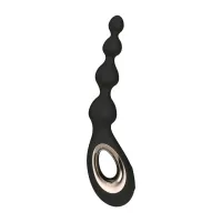 lelo soraya beads black - system kulek z masażem bow-motion 234mm
