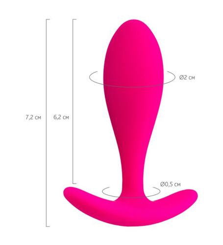 Różowy korek analny Todo na Arena.pl