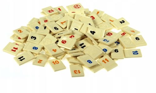 Gra Rummikub wersja XP liczbowa dla całej rodziny od 2 do 6 graczy na Arena.pl