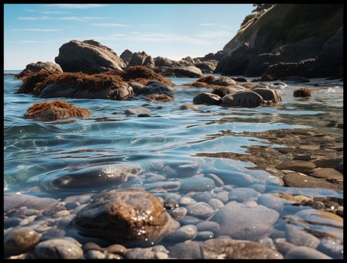 Plakat 100x75cm Harmonia Przybrzeżna na Arena.pl