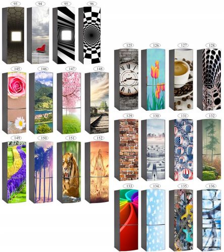 NAKLEJKA na lodówkę naklejki skin OZDOBA na Arena.pl