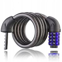 GRUBA BLOKADA ROWEROWA SZYFR KOD DO ROWERU ZAPIĘCIE ZABEZPIECZENIE ROWERU