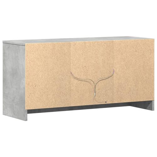 Szafka pod TV z LED, szarość betonu, 100x34x50 cm na Arena.pl