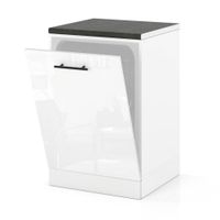 Front Do Zabudowy Zmywarki 60cm Szafka Kuchenna Spremium Biały Połysk
