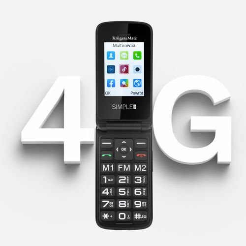 Telefon GSM dla seniora Kruger&Matz Simple 931 na Arena.pl