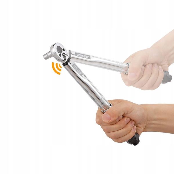 Klucz Dynamometryczny z Blokadą Blokada 5-25 Nm 1/4" Dwukierunkowy z Etui zdjęcie 12