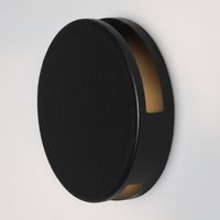 Oczko ścienne schodowe Lesel 004 100401103 Elkim LED 1W 3000K czarne