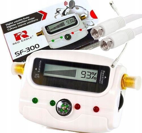 KONWERTER SATELITARNY QUAD na cztery OPTICUM Full HD 4K + MIERNIK + na Arena.pl