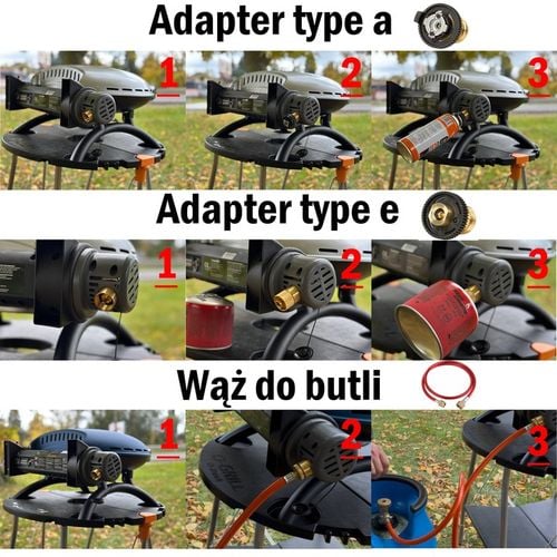 grill gazowy turystyczny 3.2 kw model 600 cream o-grill o-grill_600t_cream na Arena.pl