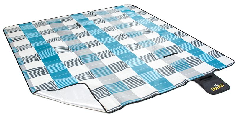 Koc piknikowy 200x200 krata zdjęcie 11