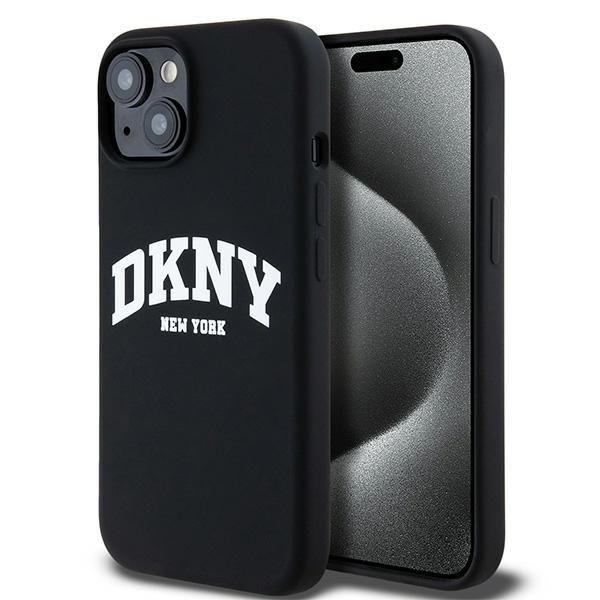 Etui DKNY do iPhone 15 Plus, iPhone 14 Plus, Czarny, MagSafe zdjęcie 1