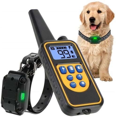 ELEKTRYCZNA OBROŻA DLA PSA 800M TRENINGOWA + PILOT na Arena.pl