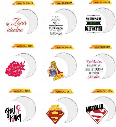 LUSTERECZKO prezent dla DZIEWCZYNY DUŻY WYBÓR PERSONALIZOWANE + IMIĘ na Arena.pl