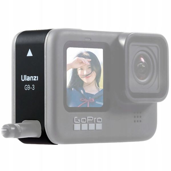 Ulanzi G9-3 Zaślepka Baterii GoPro HERO 10/9 z otworem do ładowania zdjęcie 1
