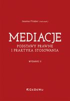 MEDIACJE PODSTAWY PRAWNE I PRAKTYKA STOSOWANIA W. 2 JOANNA FILABER