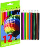 Kredki Ołówkowe 12Kol Ostrz. Sześciok. 5627