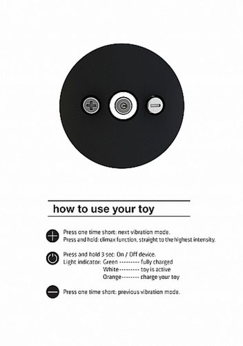 Stymulator Minu - Lay On Vibrator - Black na Arena.pl