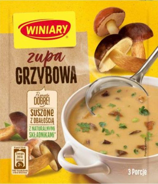 WINIARY Zupa Grzybowa 48g zdjęcie 1