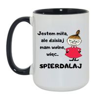 Duży Biało-Czarny 450 ml