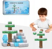 Zabawki Klocki Magnetyczne Sześciane 45szt Konstrukcyjne 3D