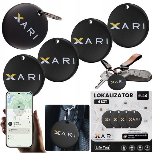 4x Lokalizator GPS Life Tag Lifemate XARI Android do plecaka kluczy na Arena.pl
