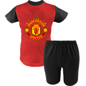 Krótka Piżama dziecięca Manchester United - dla fana/fanki